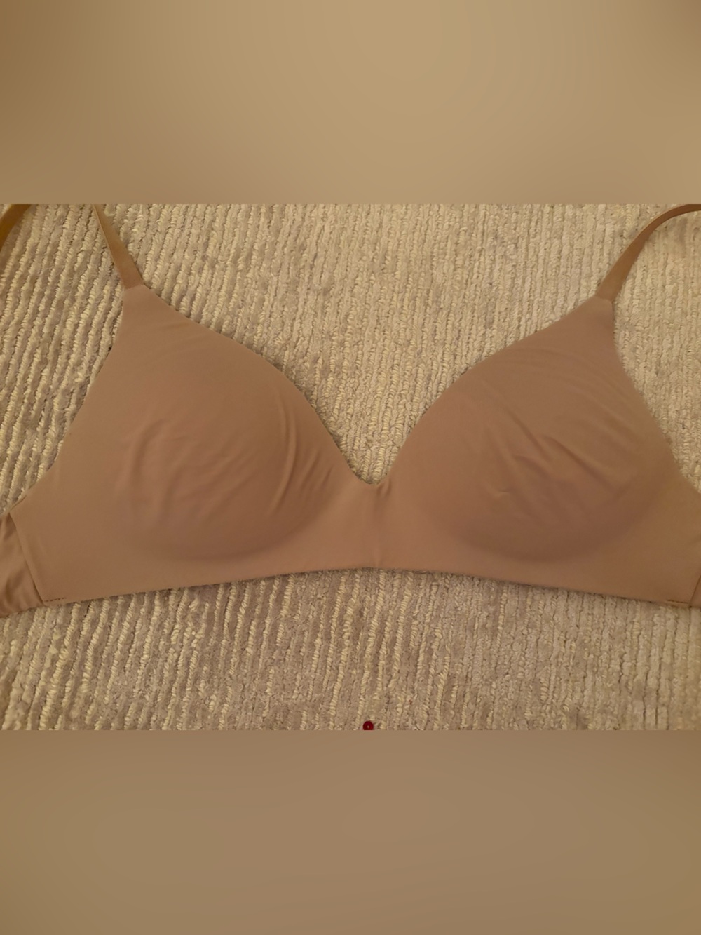 Victoria's Secret Smooth Nude Wireless Bra - Beige - Picture 2 of 4